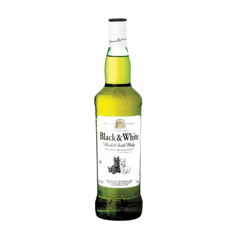 Whisky Black & White 750mL